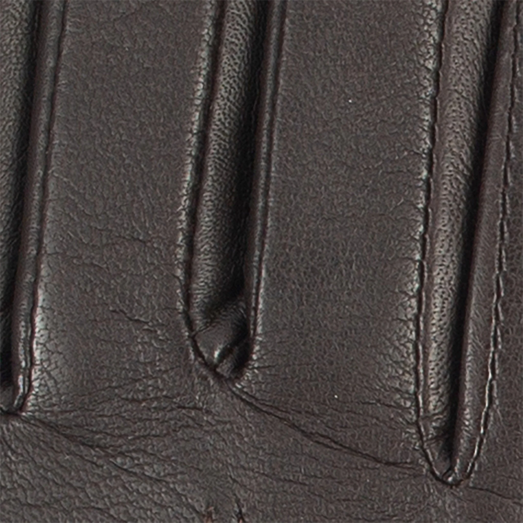 Women's Single-Point Fleece-Lined Leather Gloves - Image 7