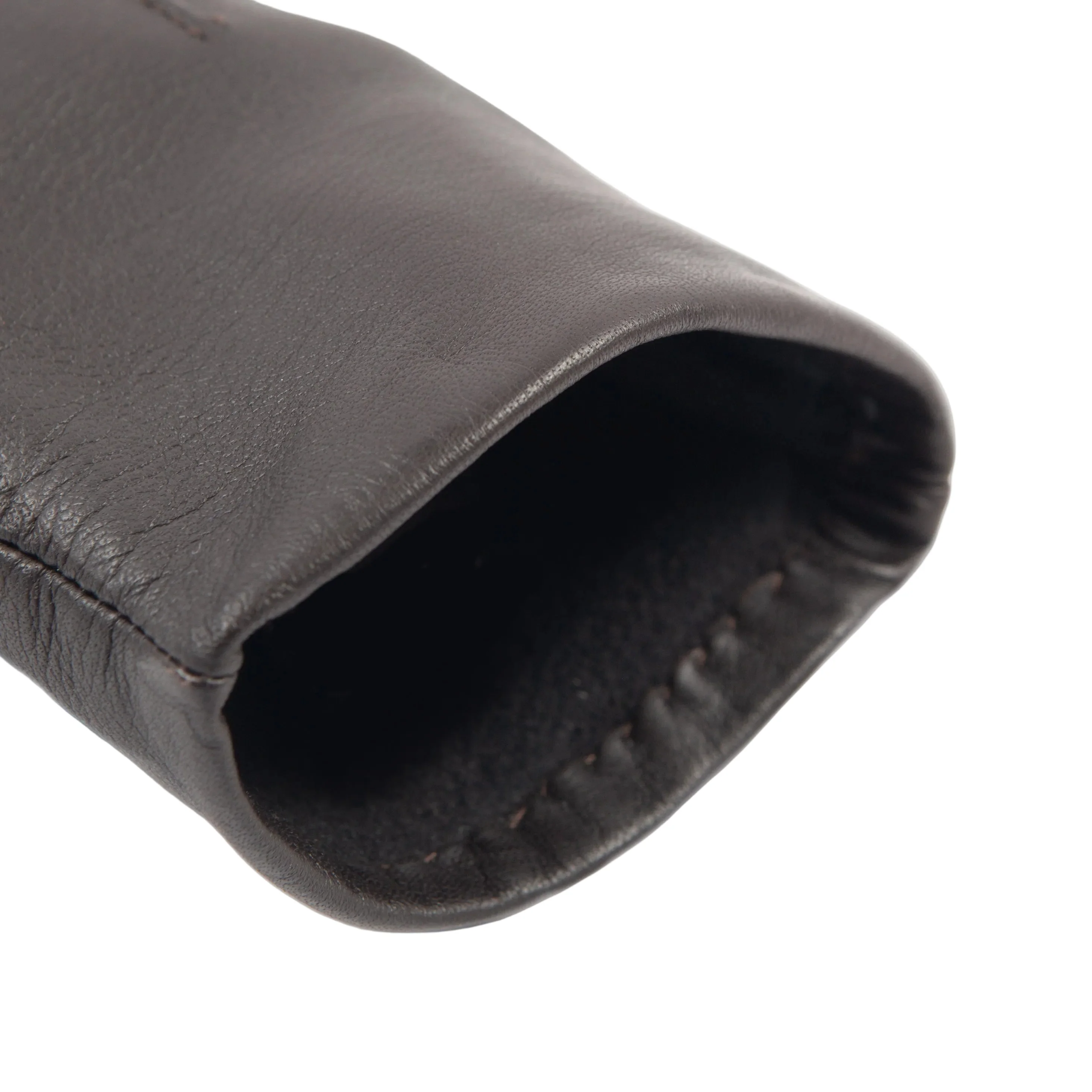 Women's Single-Point Fleece-Lined Leather Gloves - Image 9