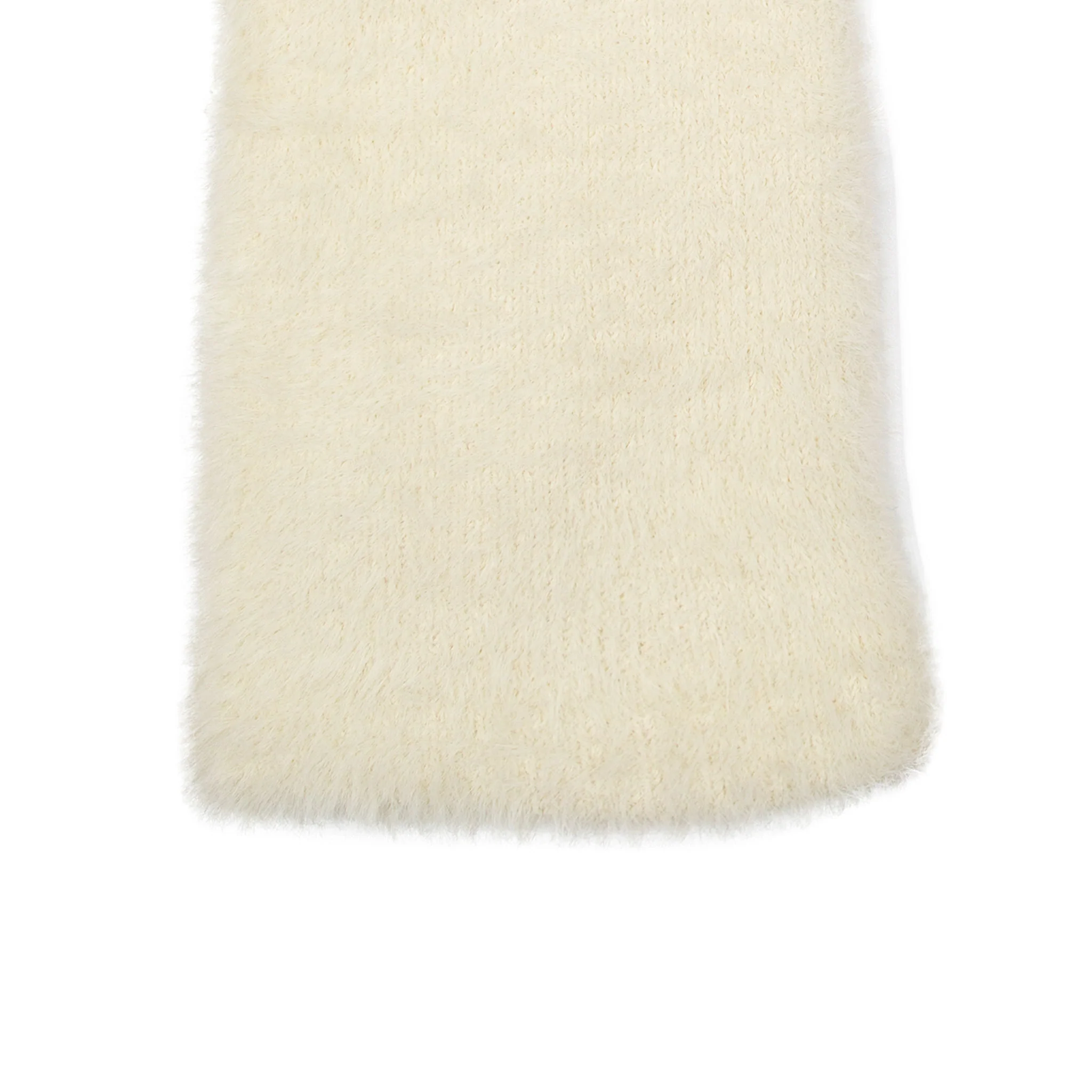 Women's Spotted Feather Yarn Knitted Wrist Warmers - Image 6