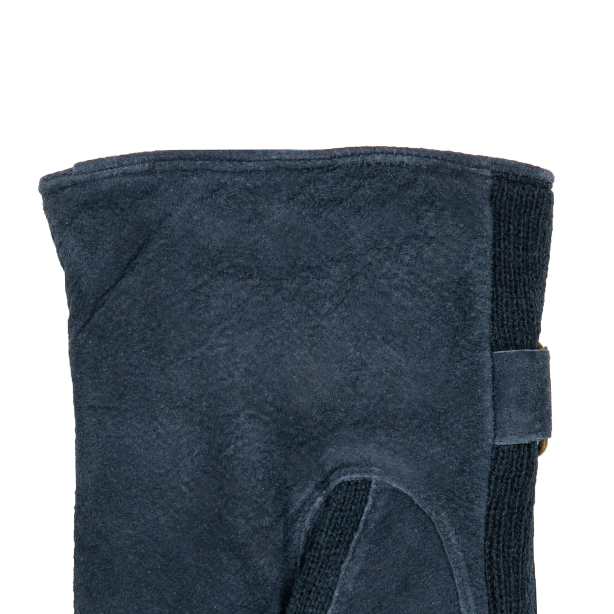 Women's Three-Point Fleece-Lined Suede Gloves - Image 30