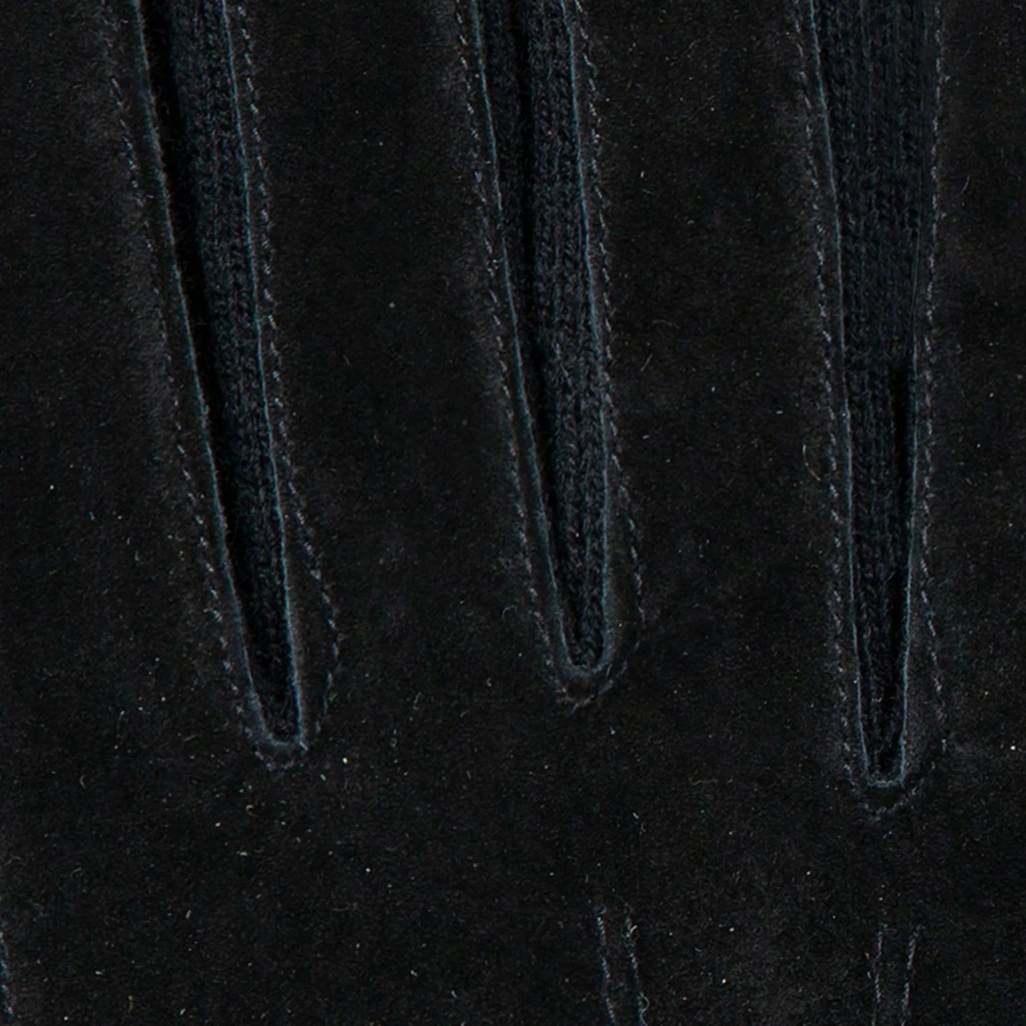 Women's Three-Point Fleece-Lined Suede Gloves - Image 9