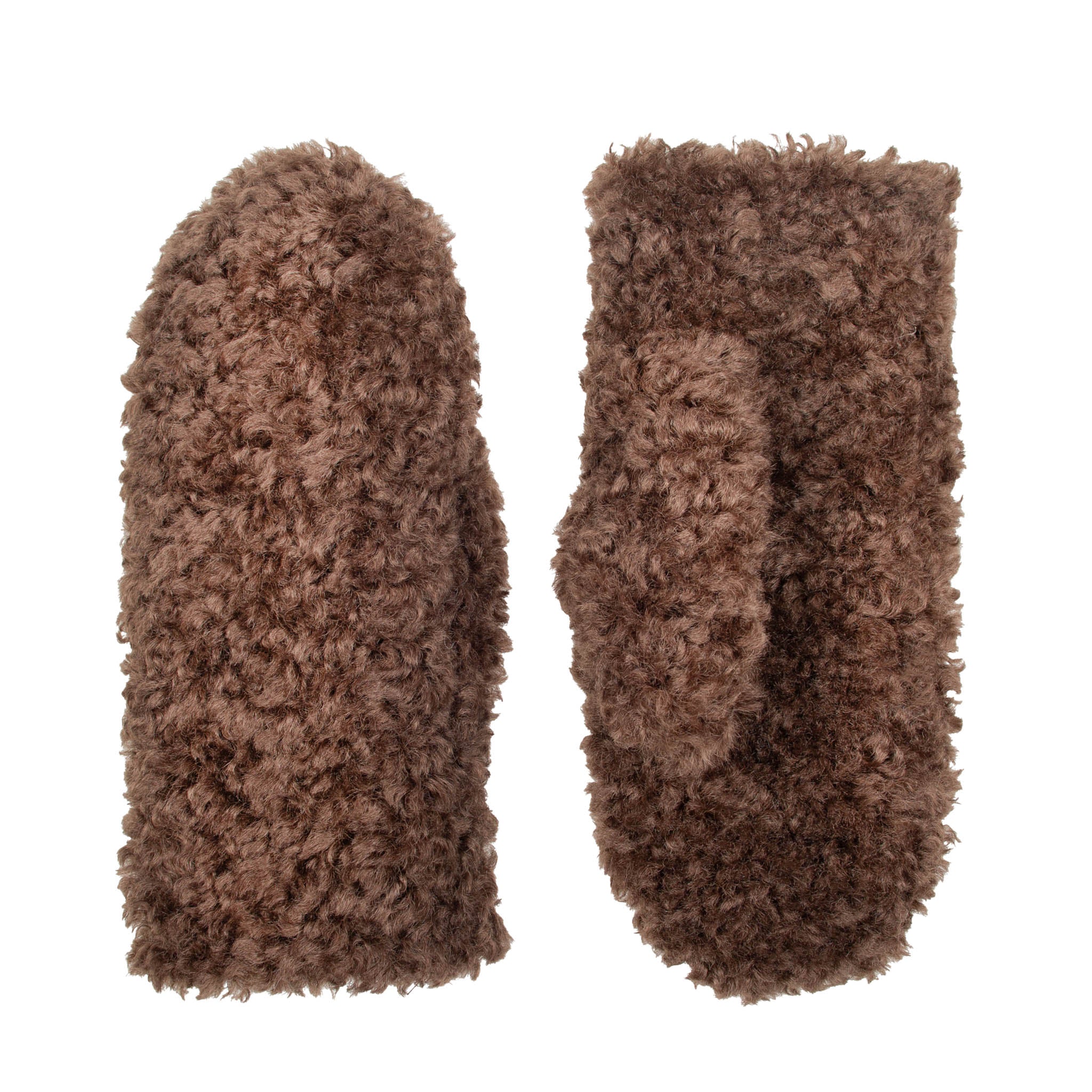 Women's Teddy Fleece Mittens - Image 4