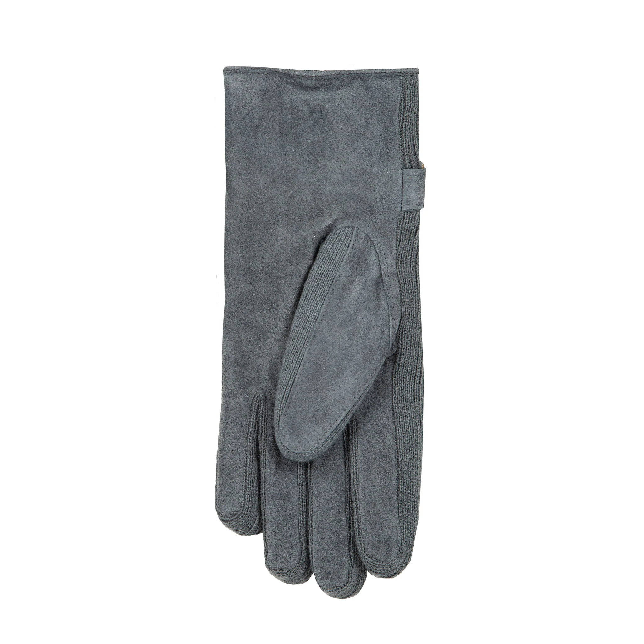 Women's Three-Point Fleece-Lined Suede Gloves - Image 7