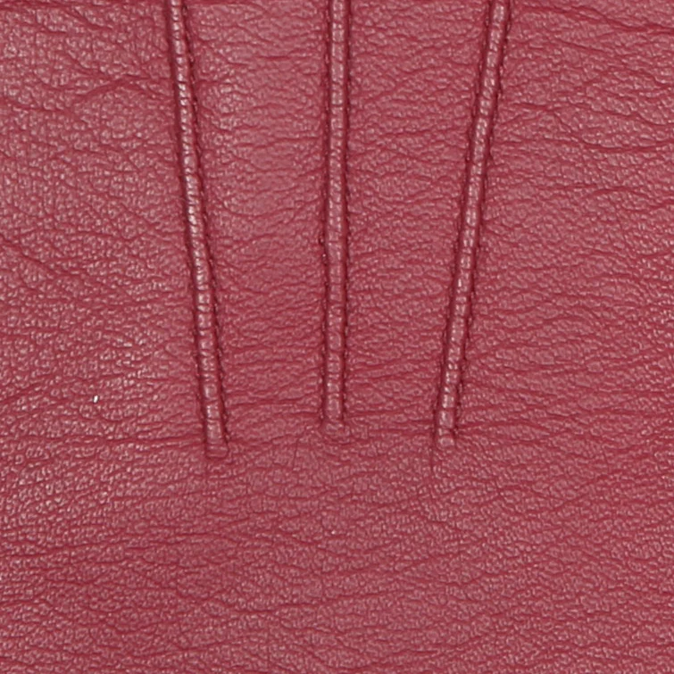 Women's Three-Point Lined Leather Gloves - Image 9