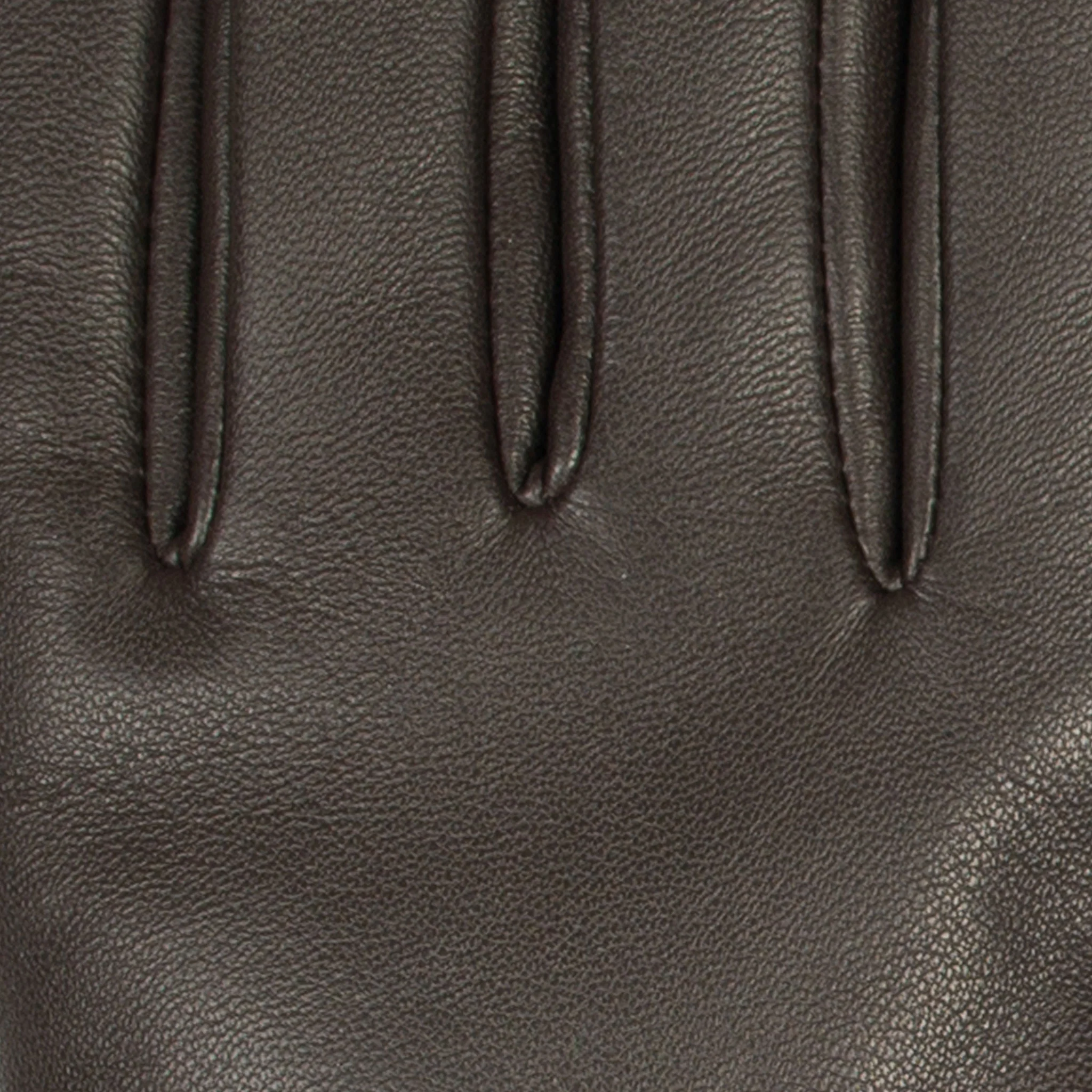 Women's Touchscreen Water-Resistant Faux Fur-Lined Leather Gloves with Buttons - Image 44